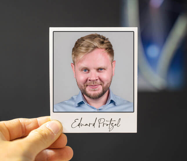 7 neue Fragen über Leadership an Eduard Protzel Darius Erdt